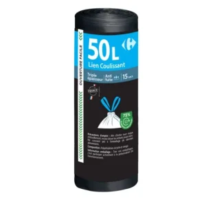 Sacs Poubelle 50l *20pcs