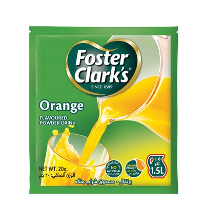 Foster Clark Orange 12sachets