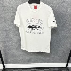 T-shirt homme Corteiz blanc