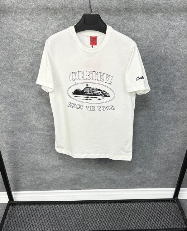 T-shirt homme Corteiz blanc