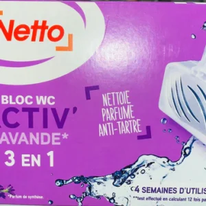 Bloc Wc Lavande Netto 3*40g