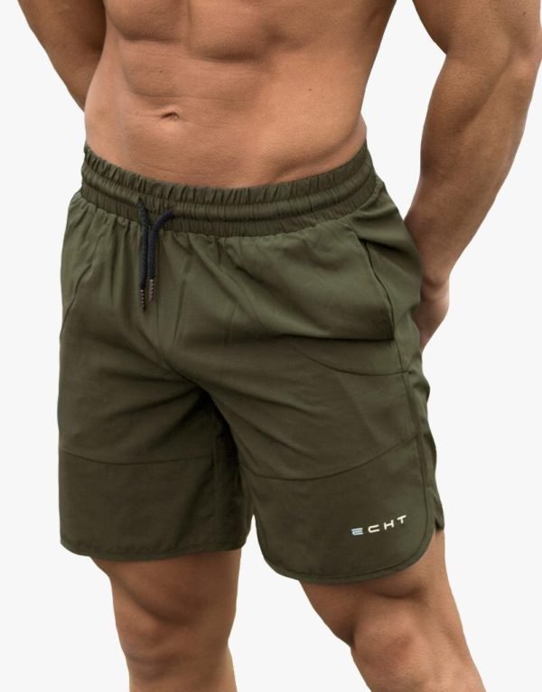 Short sport homme vert ECHT