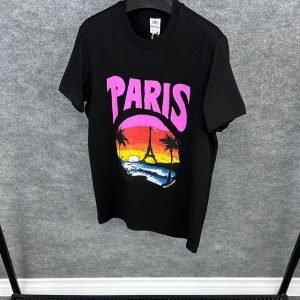 T-shirt homme PARIS noir