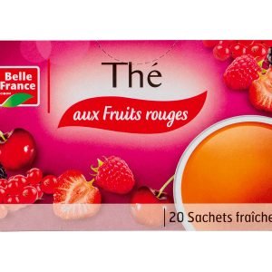 Thé Infusion Fruits Rouges Belle France 20sachets