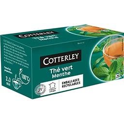 Thé Infusion Cotterley Menthe 25sachets