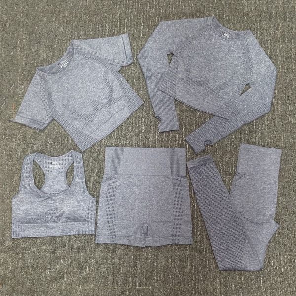 Ensemble comprssion femme 5pcs blanc