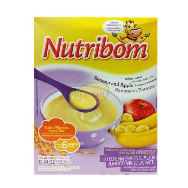 Nutribom Pomme et Banane 350g