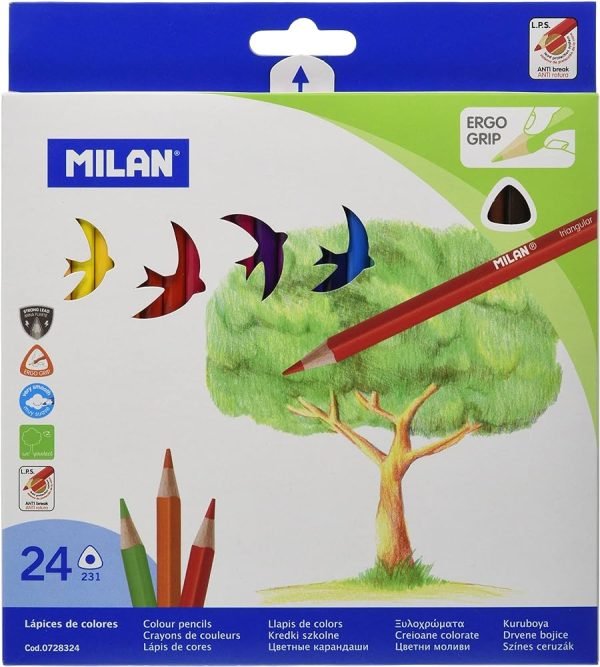 Crayon couleur MLILAN 24
