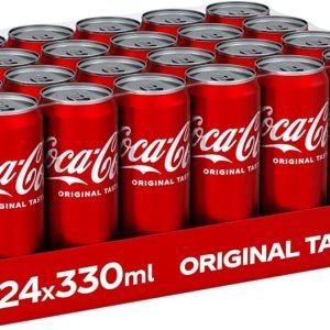 Canette gazeuse coca paquet 24