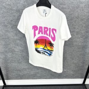 T-shirt homme PARIS blanc