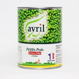 Petis pois avril extra fins 800g