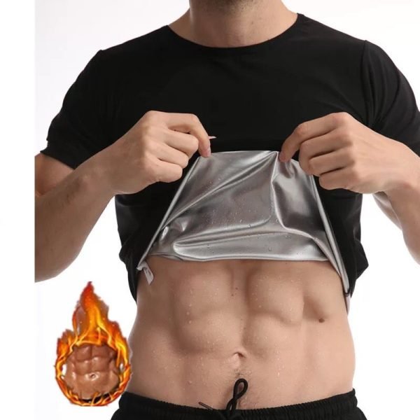 T-shirt mens leather