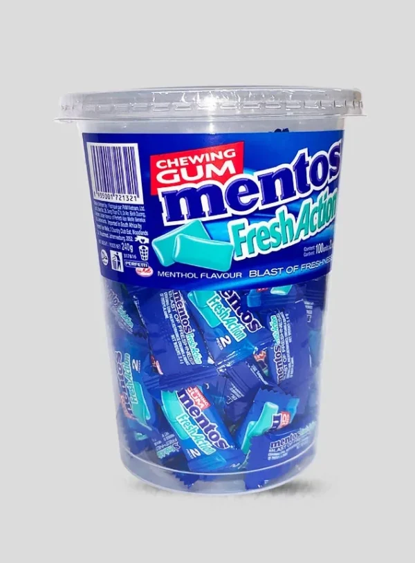 Chewing gum Mentos 100pcs