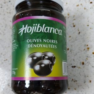 Olives noires Hojiblanca 300g