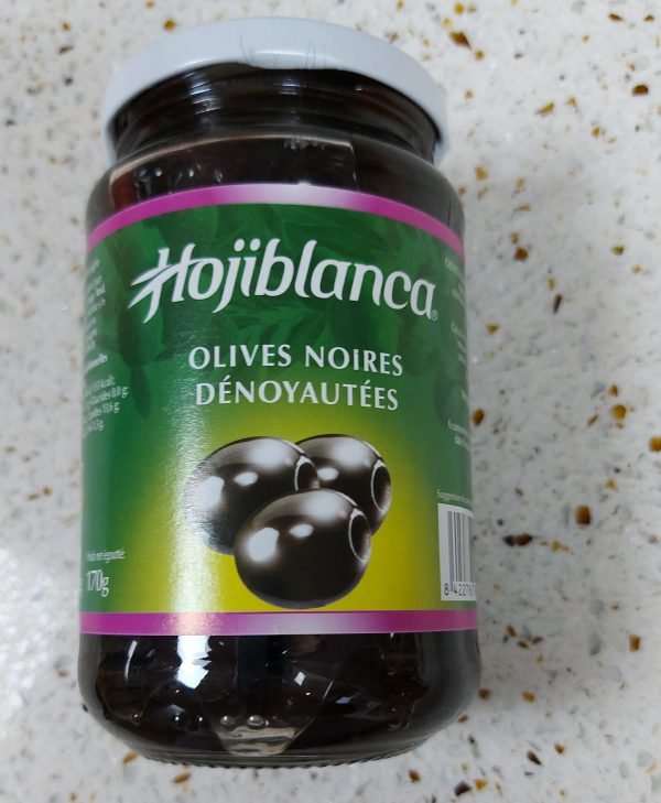 Olives noires Hojiblanca 300g