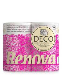 Papier Toilette Renova Deco 4pcs