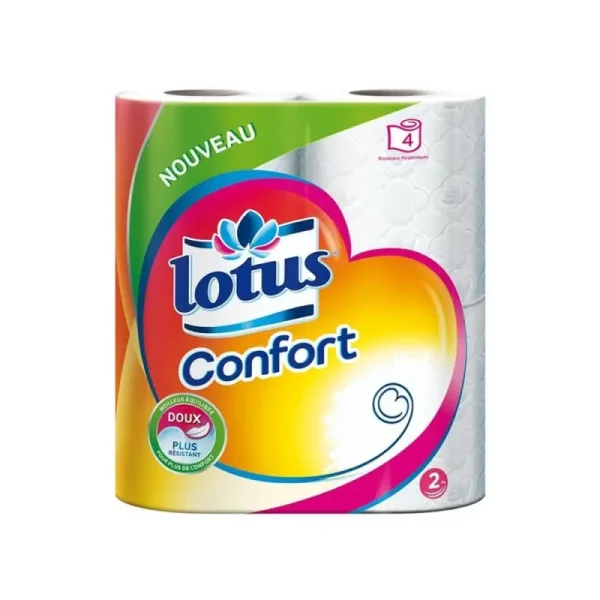 Papier Toilette Lotus Confort 4pcs