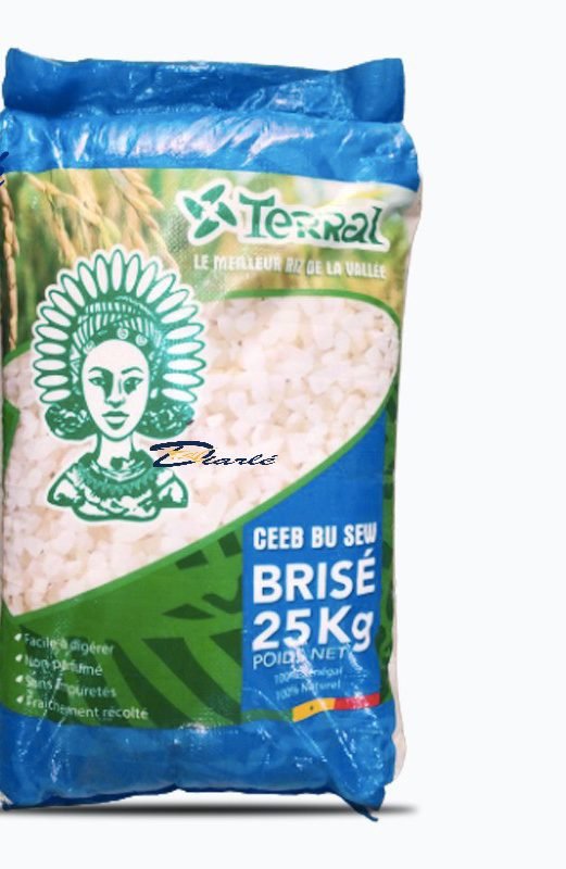 Téral brisé non parfumé 25kg
