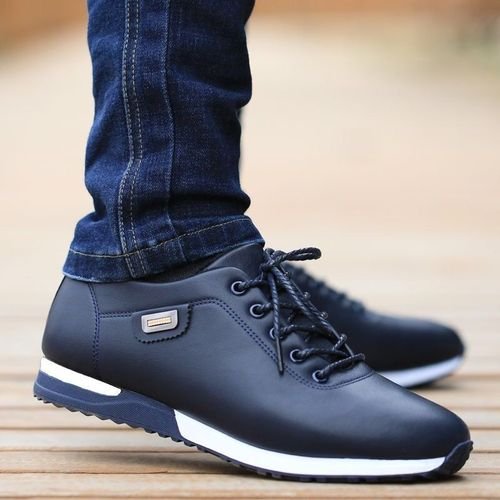 Fashion Chaussures Baskets De Mode Pour Homme - Bleu