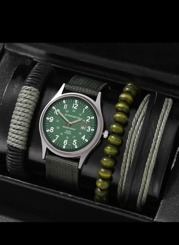 Montre Homme-Bracelets Vert