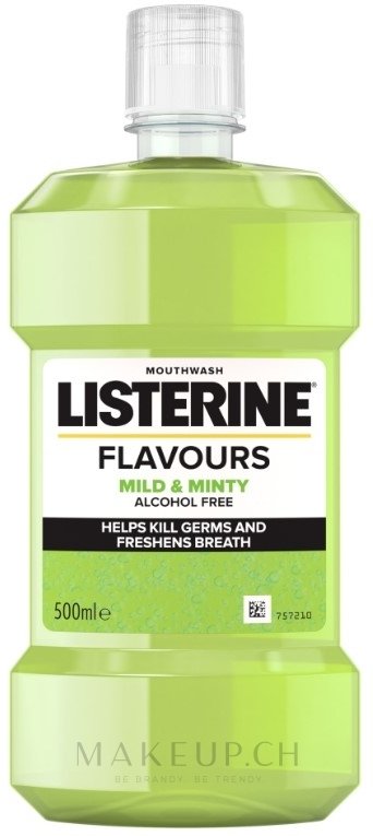 Bain De Bouche Listerine Mild Minty 500ml