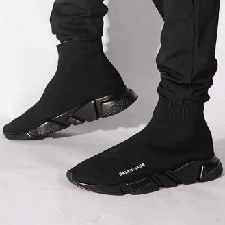 Balenciaga Basket Homme-Femme Noir
