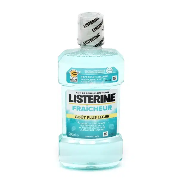 Bain De Bouche Listerine Fraîcheur 500ml