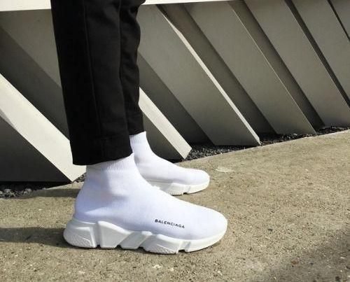 Balenciaga Basket Homme-Femme Blanche