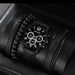 Montre Homme-Bracelets Noir