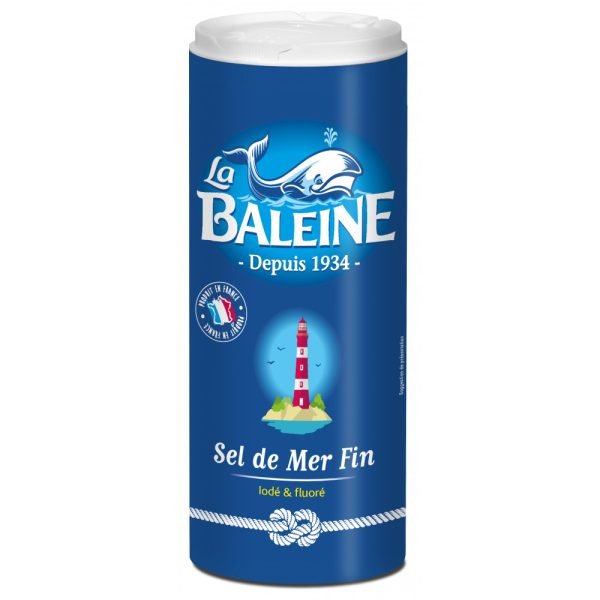Sel Iodé La Baleine 600g