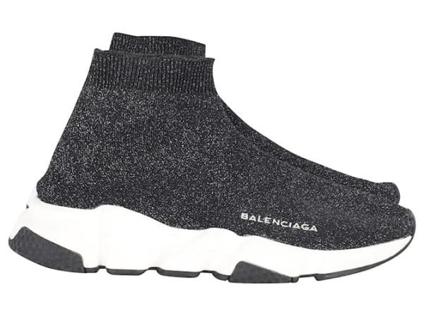 Balenciaga Basket Femme Paillette en Polyester