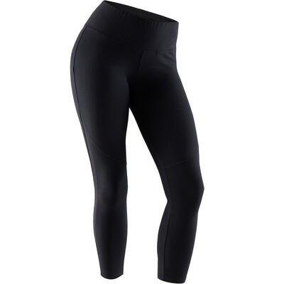 Legging Sport Femme Noir En Coton
