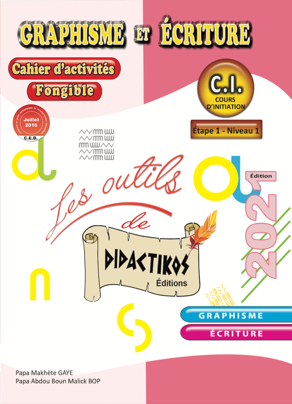 Graphisme Et Écriture Fongible C.P DIDACTIKOS