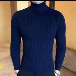 Pull Collant Bleu de nuit
