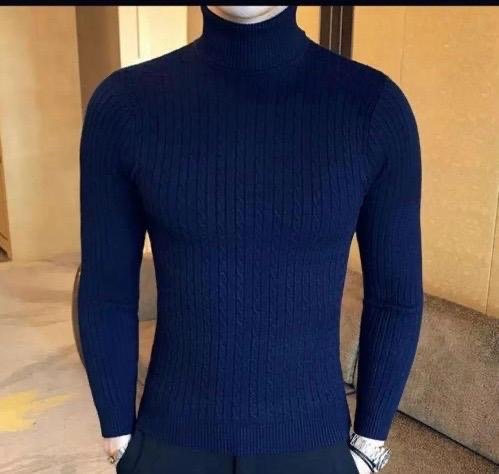 Pull Collant Bleu de nuit