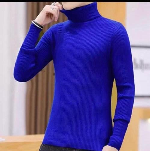 Pull Collant Bleu Bic