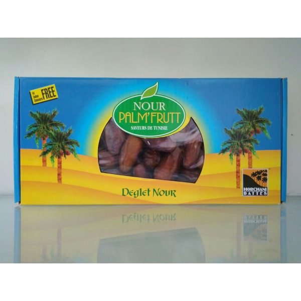 Dattes Deglet Nour Palm Frutt Sans Branches 500g